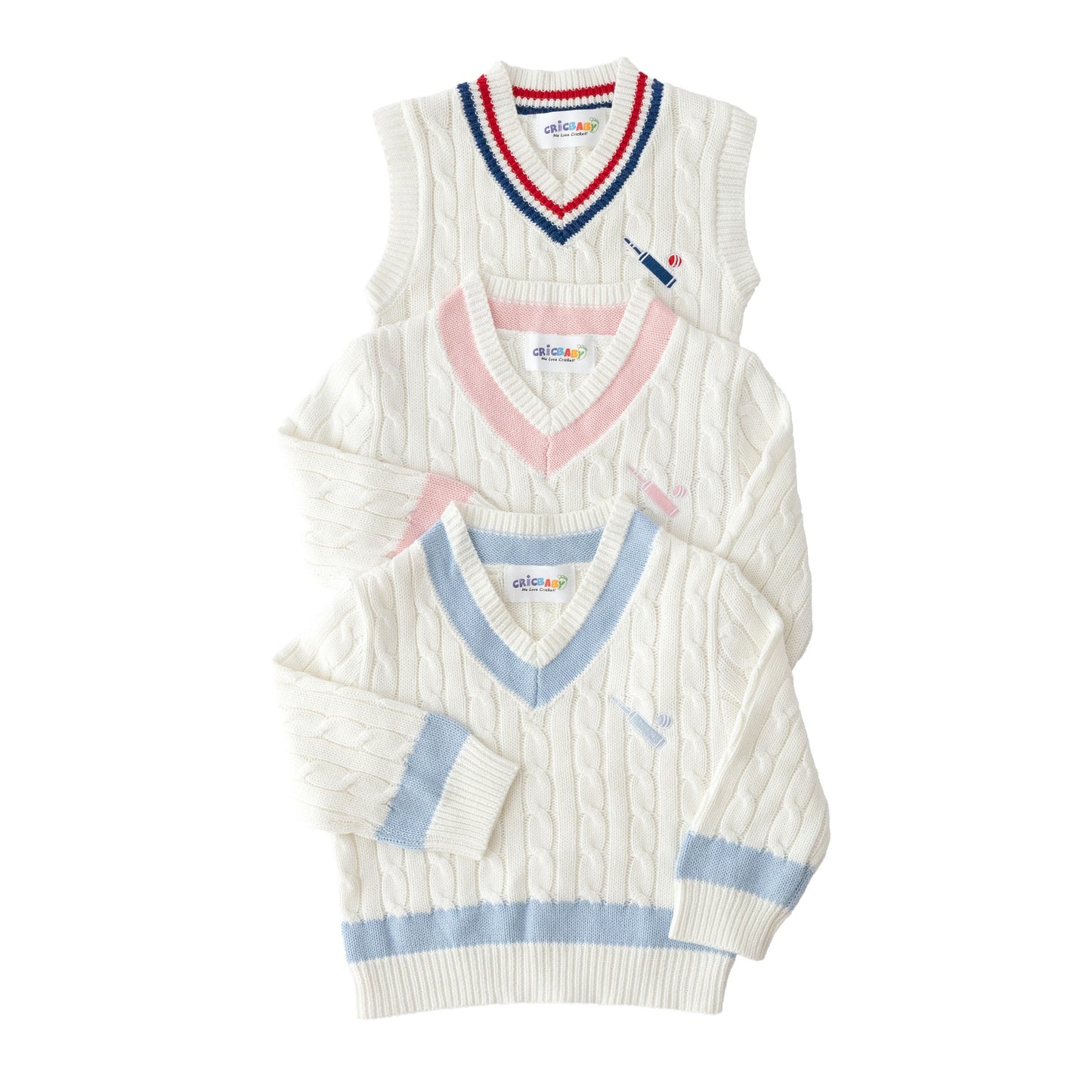 CRICBABY Organic Cotton Cricket Jumper