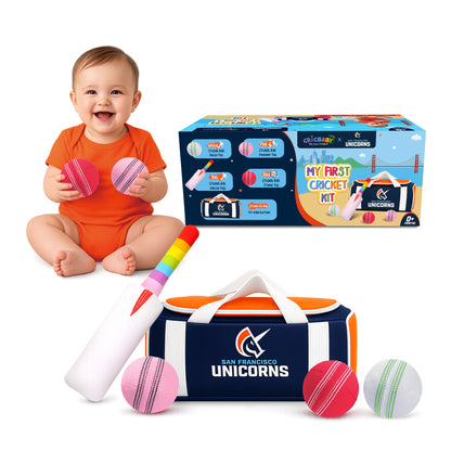 My First Cricket Kit - San Francisco Unicorns Edition