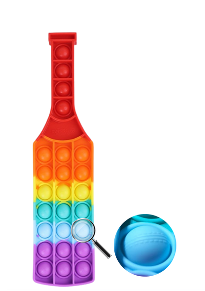 🏏 CRICBABY Cricket Bat Pop It Toy – Stress Relief Meets Cricket Fun!