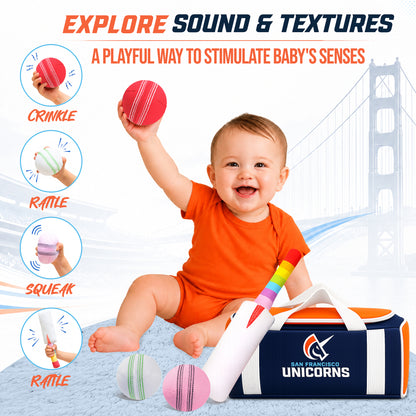 My First Cricket Kit - San Francisco Unicorns Edition
