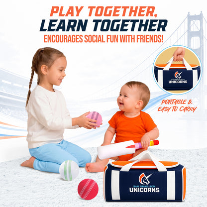 My First Cricket Kit - San Francisco Unicorns Edition