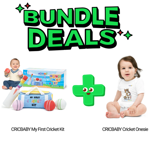 CRICBABY Tiny Tots Cricket Starter Pack