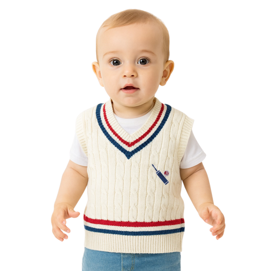 CRICBABY Organic Cotton Cricket Jumper