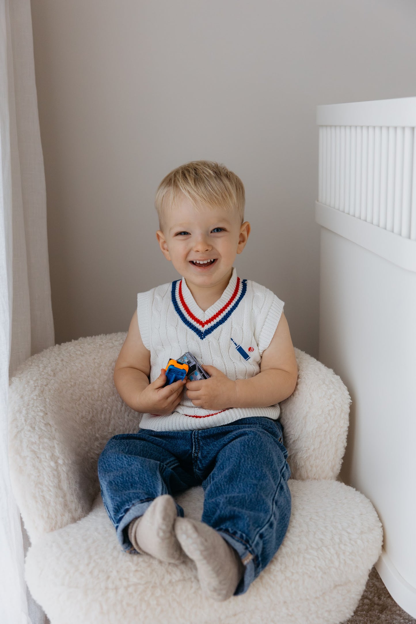 CRICBABY Organic Cotton Cricket Jumper