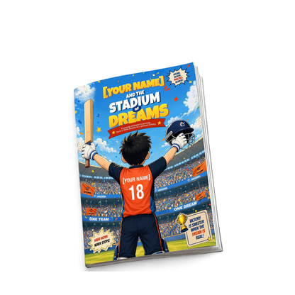 FREE Personalized Cricket Storybook for Your Child - (Limited time offer)