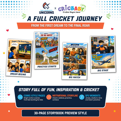 FREE Personalized Cricket Storybook for Your Child - (Limited time offer)