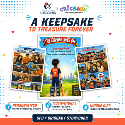 FREE Personalized Cricket Storybook for Your Child - (Limited time offer)