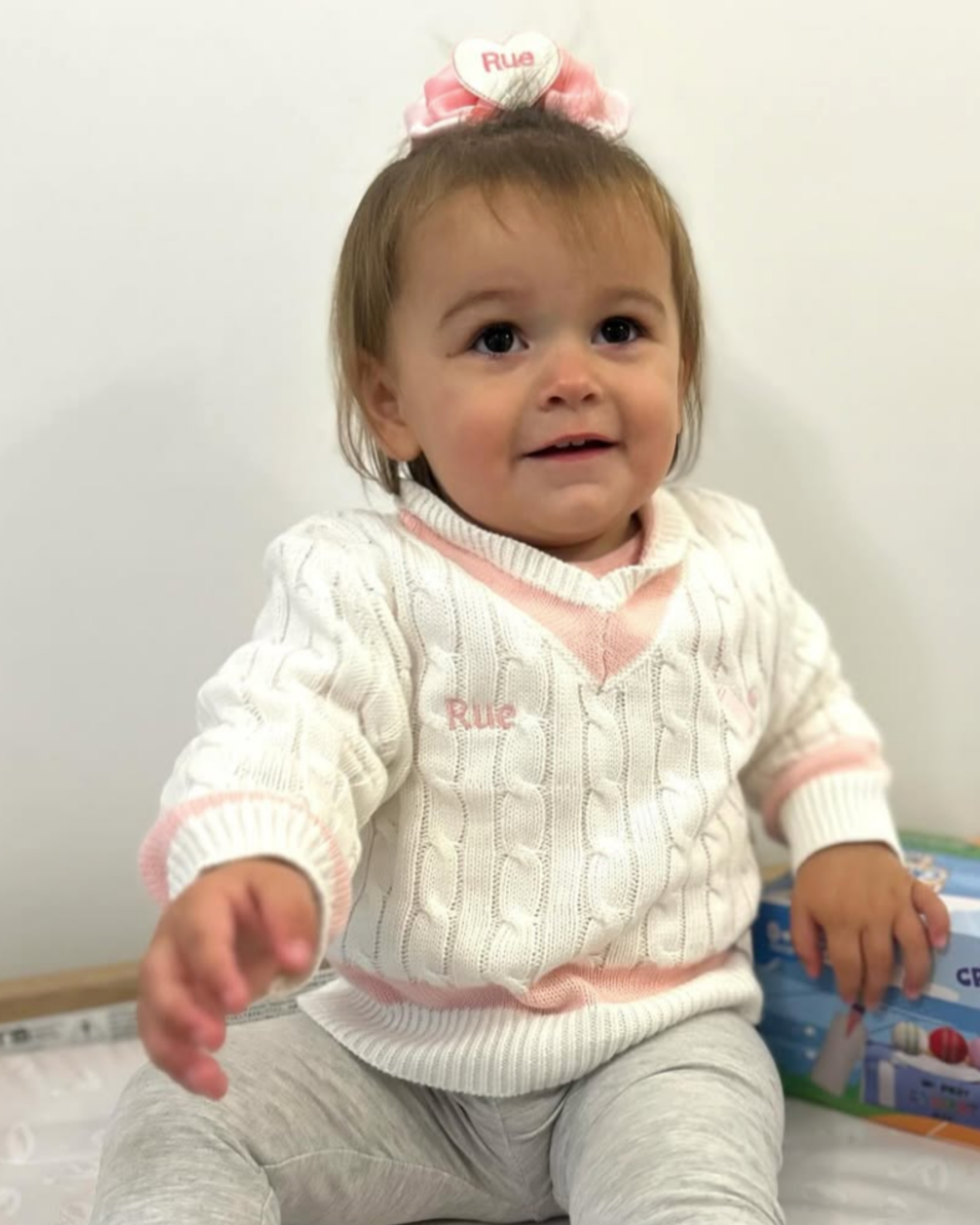 CRICBABY Organic Cotton Cricket Jumper (0-2 years)