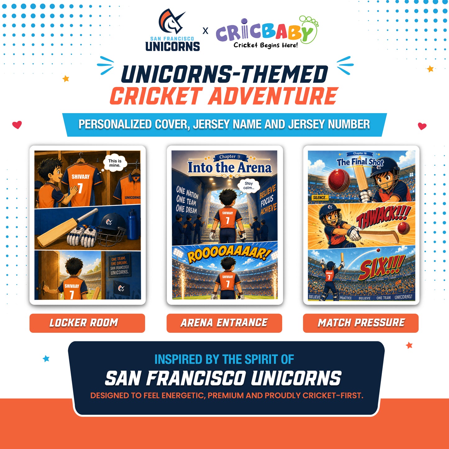 FREE Personalized Cricket Storybook for Your Child - (Limited time offer)